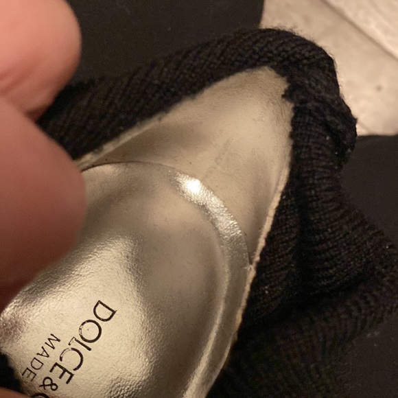 Dolce & Gabanna high heel black patent leather pumps amd socks - Picture 12 of 13